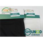Circular Knit Stretch Woven Interlining Material C5020W Shrinkage Resistant for sale