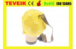 China High Precision EEG Electrode Cap With Different Sensor 20 ~ 128 Channels supplier