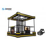 Black Interactive Virtual Reality , Gun Virtual Reality Shooting Simulator for sale