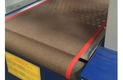 China Uv Curing Machine  Conveyor Belts , 1x1 FDA Ptfe Mesh Belt supplier