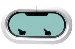China Oval Shape Aluminum Porthole Windows for Boat & Yacht supplier