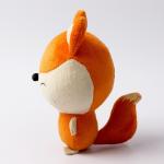 Cartoon Fox Plush Doll 20cm With Polypropylene Cotton Filling