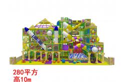 China Commercial Indoor Playground Equipment With Large Children Slide supplier