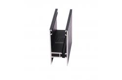 China Factory Price Anodizing Black Aluminum window Frame Extrusions Sliding Window Profile supplier