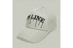 China Custom Made Elegant Embroidered Baseball Caps Sun Protection Acylic / Wool Material supplier