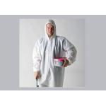 Cool Disposable Protective Coverall Blood Penetration Resistance With Elastic Cuff for sale