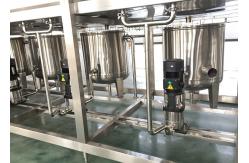 China Motor Drive 19L Bottled Water Filling Line With PLC Control System supplier