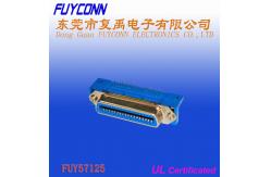 China Centronic DDK 14 24 36 50 Pin Female PCB Right Angle Connector supplier