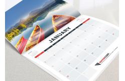 China Custom Made Calendar 2024 Printing Flip Desk Table supplier