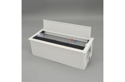 China Rectangular Management Grommet Wire Boxes For Computer Table supplier