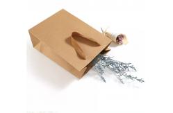 China Customized Kraft Paper Handbag / Shopping Bag Recycled Compostable supplier