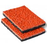 Athletic Synthetic Rubber Sandwich System Running Track IAAF Anti Slide for sale