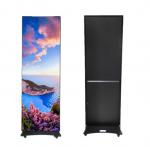 P2.5 Epistar Portable Led Poster Display 1R1B1G SMD2121 For Shopping Mall for sale