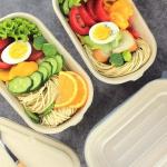 Home Compostable Sugarcane Container Microwavable Meal Take Out Food Containers for sale