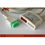 GE Healthcare Marquette EKG Trunk Cable 2017006-001 for sale