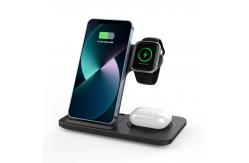 China Environmentally Friendly Plastic Pc Folding Wireless Charger With Customized Logo supplier