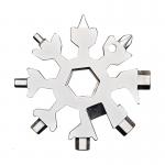 GS Stainless Steel 18 In 1 Snowflake Multi Tool Screwdriver Silver for sale
