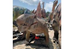 China Sunproof Realistic Animatronic Dinosaur 4m Dimetrodon Statue For Theme Park supplier