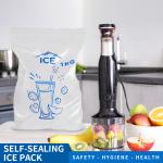 Easy to Reusable Recyclable Ice Cube Bags for Eco Friendly Ice Cubes for sale