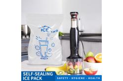 China Easy to Reusable Recyclable Ice Cube Bags for Eco Friendly Ice Cubes supplier
