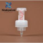 Cosmetic Foam Soap Pump All Plastic PP Lotion Pump Without Metal Spring for sale