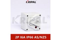 China IP66 250V 2Pole 16A Electrical Mini Weatherproof Isolator Switch supplier
