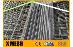 China BS 10244 Wire Metal Mesh Fencing V Shaped H 2.4m Powder Coated supplier