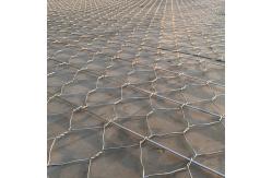 China Iron Bending Hot Galvanized Gabion Baskets For Stones supplier