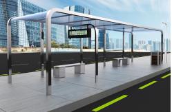 China En12966 LED Passenger Information Displays P3 P8 P10 For Bus Station supplier