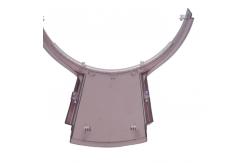China AC Injection Moulding Parts Decorative Plate Surface Treatment supplier