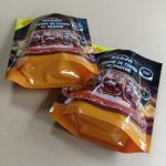 Customizable Digital Printed Stand Up Bags For Food Packaging With Transparent Window