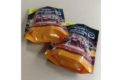 China Customizable Digital Printed Stand Up Bags For Food Packaging With Transparent Window supplier