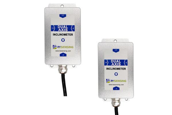 BWS3600 High-Precision Dual Axis Analog Inclinometer Tiltmeter Accuracy 0.001°