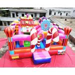 Sugar Candy House 6x6x3.2M Commercial Jumping Castles for sale