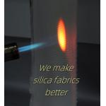 High Temperature Heat Insulation Fire Proof Silica Glass Fiber Blanket Cloth for sale