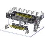 Boat Rock And Roll Rotomoulding Machine Manufacturers Oven for sale