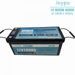 12V 200Ah RV Lithium Battery Deep Cycle LiFePO4 RV Camper Battery for sale