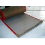 Glassfiber Coated Bullnose Joint Ptfe Mesh Conveyor Belt FDA