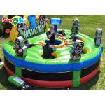 Outdoor Inflatable Games Adult Interactive Game Inflatable Whack A Mole Game For Party 4.5mx1.8mH for sale