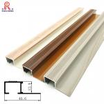 Bullnose Aluminum Step Edge Trim Anodized Extruded Aluminum Stair Nosing for sale