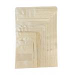 China Custom Logo Kraft Window Bag with High Tensile Strength and Moisture Resistant for Fresh Food Packaging for sale