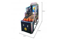 China Commercial Foldable Arcade Basketball Machine Innovative 220V supplier