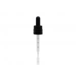 Professional Tamper Evident Essential Oil Dropper 18/410 Prevent Liquid Leakage for sale