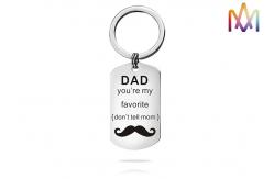 China ODM Custom Engraved Keychains supplier
