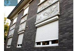 China White 1.5mm Aluminum 1.5m Hieght Automatic Window Shutters supplier
