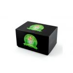 Eco-friendly Black Recycled Paper Gift Boxes for Watches and Crafts for sale