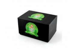 China Eco-friendly Black Recycled Paper Gift Boxes for Watches and Crafts supplier