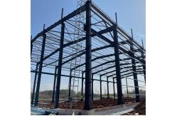 China Wind Resistant Metal Garage Shed Customized Prefabricated Building Factories supplier