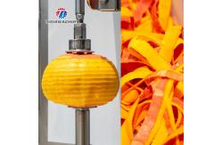 China 1.0KW 120KG Automatic rotary pineapple and watermelon peeler multifunction peeling and planing supplier