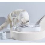 Ceramic Pet Feeder Bowls Set 15 Degree Tilted Platform For Water Food for sale